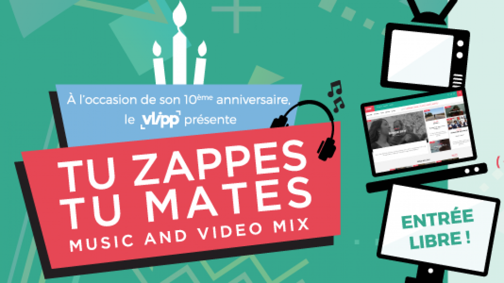 vlipp - Tu zappes/tu mates : soirée Vlipp à Trempolino le 26 janvier !