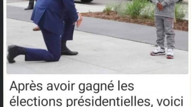 vlipp - Joe Biden à genoux